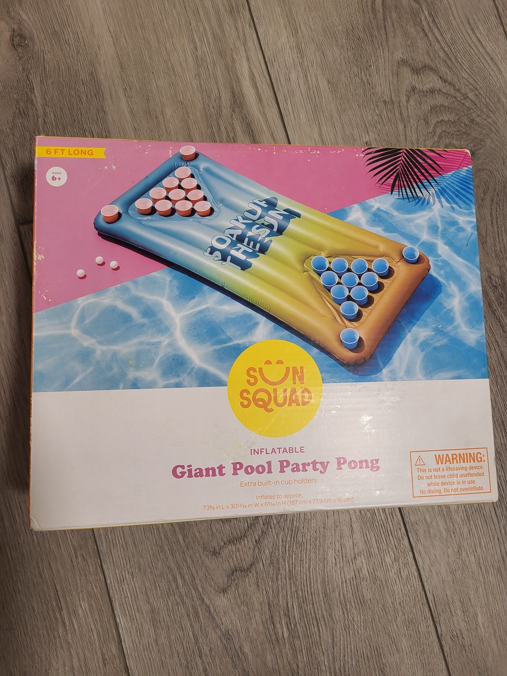 Inflatable Giant Pool Party Pong